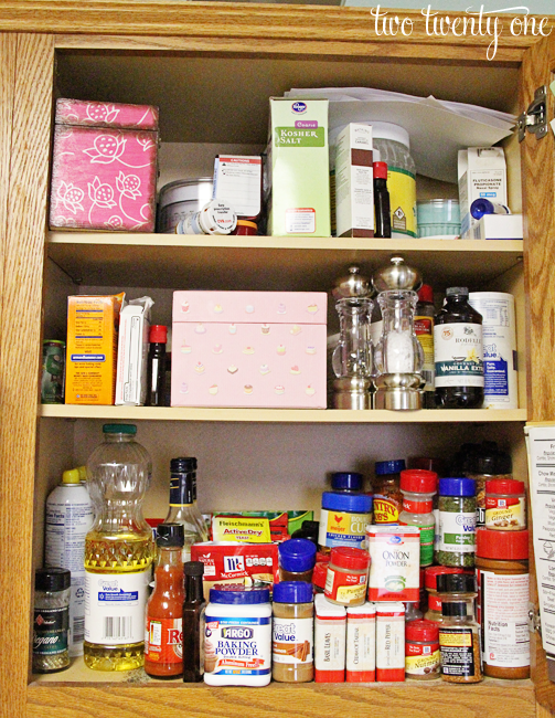 Spice Collection + Organization - A Beautiful Mess