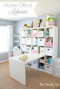 Home Office Makeover Reveal - Two Twenty One