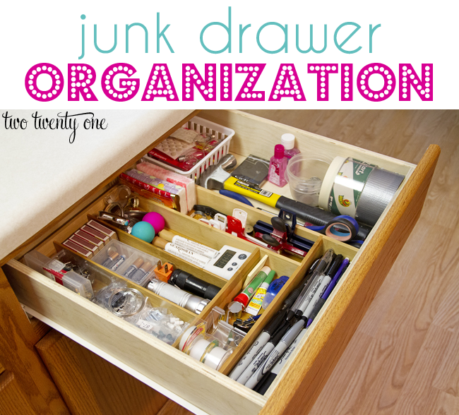 How To Organize A Junk Drawer