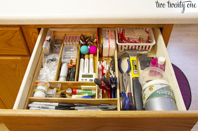 How To Organize Junk Drawers • OhMeOhMy Blog