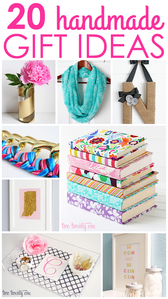  Handmade  Gift  20 Ideas for Everyone on Your List