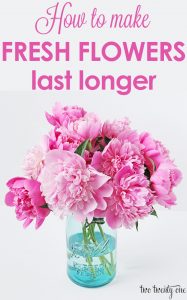 How to Make Fresh Flowers Last Longer