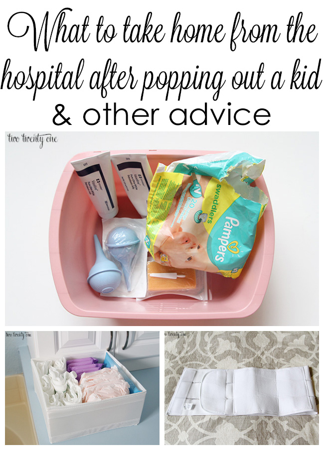 What To Steal From The Hospital After Popping Out A Kid & Other Advice