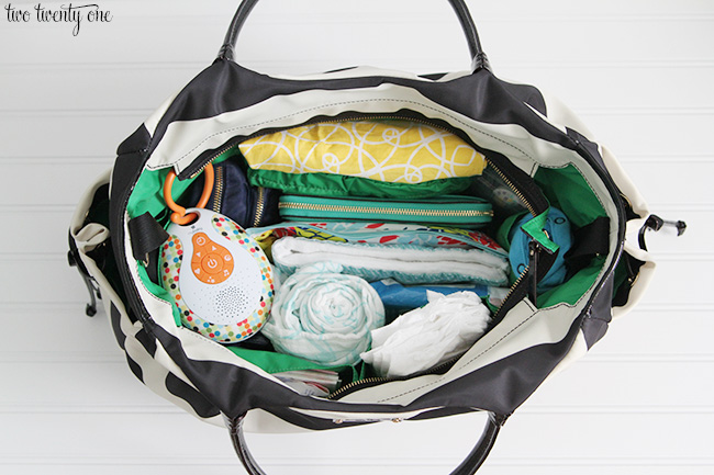diaper bag organization ideas