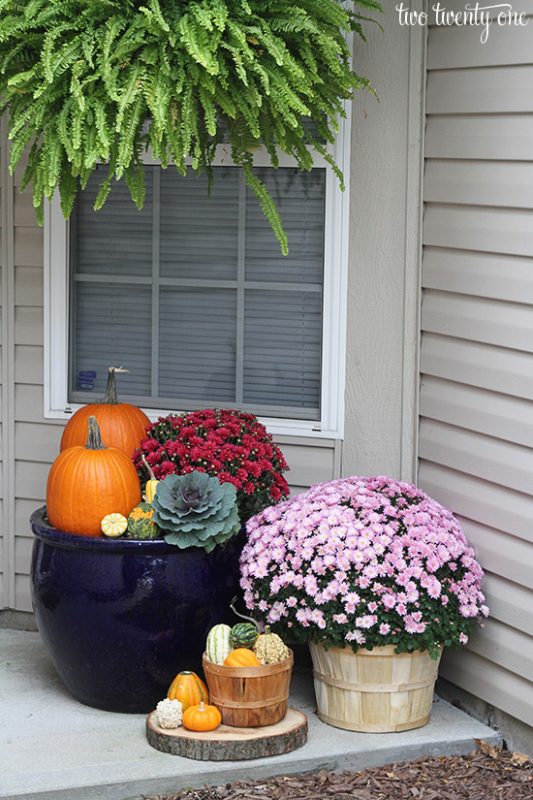 Fall Outdoor Decor 2014