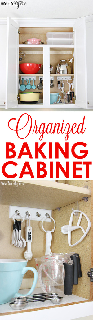 14 Baking Cabinet Organization Ideas Worth Copying - She Tried What