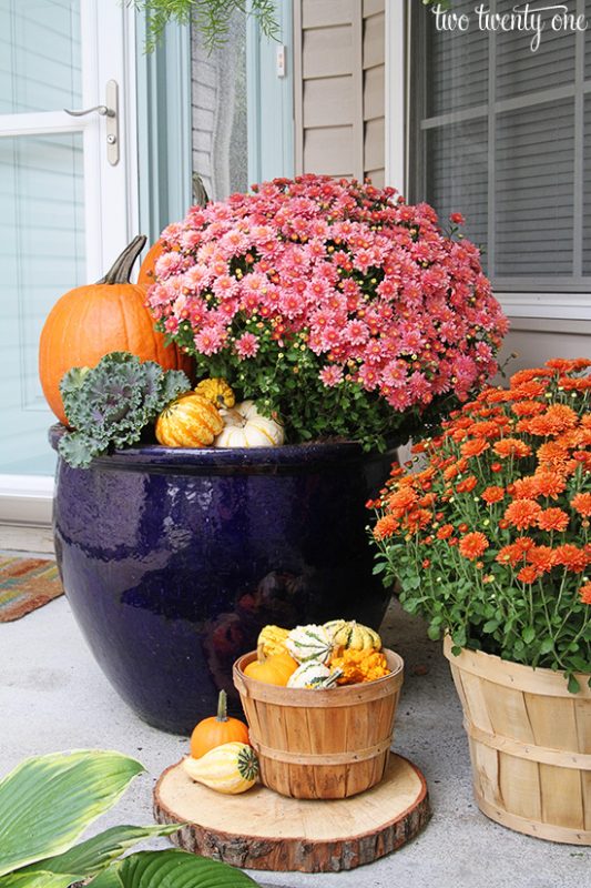 Fall Outdoor Decor 2015