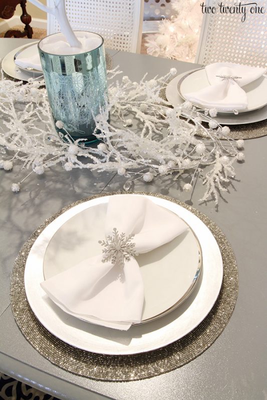 Winter Wonderland Dining Room