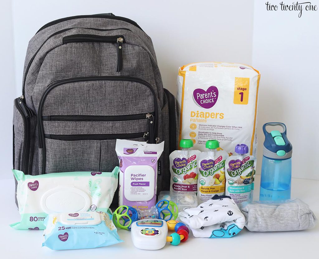 Diaper Bag Essentials (and how to organize them!) for Moms of Toddlers