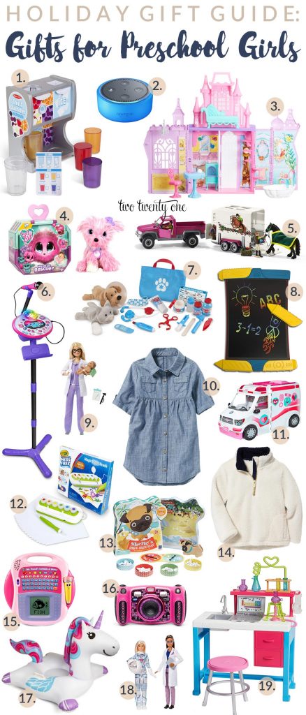 favorite toys for 4 year old girls