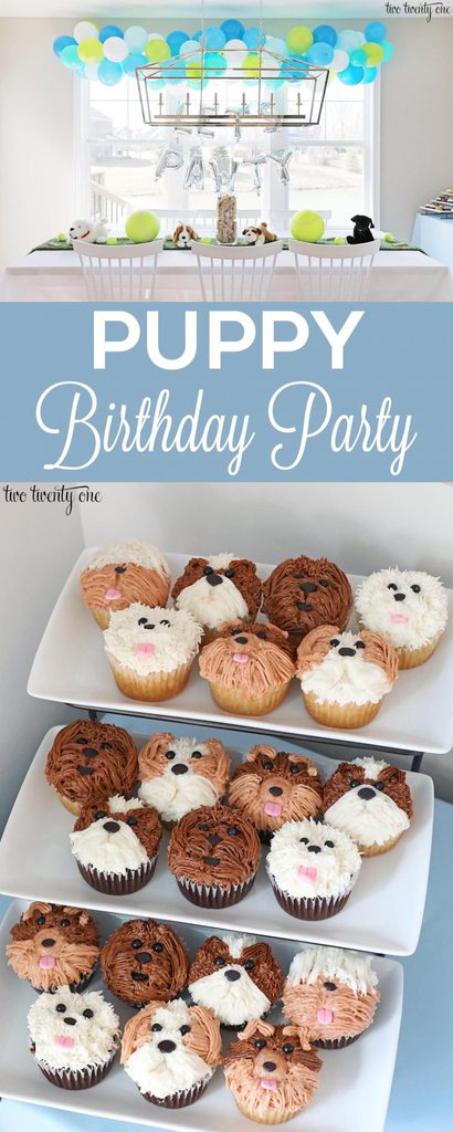 puppy 1st birthday party
