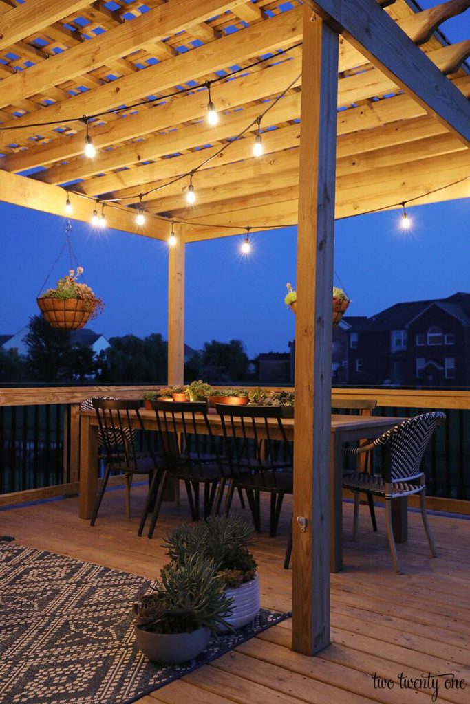 Easy Deck Lighting Ideas