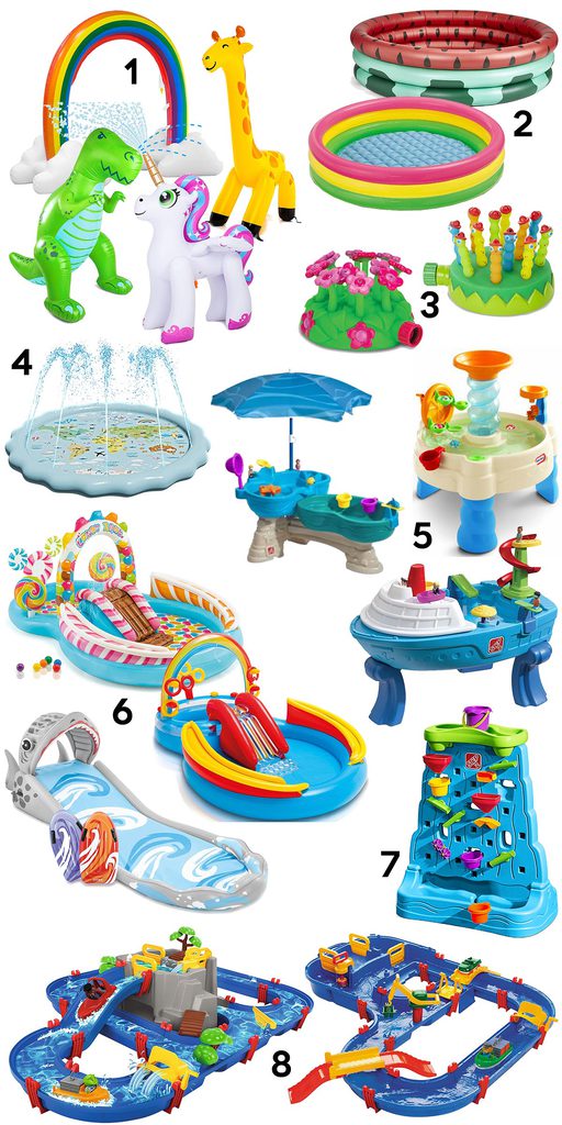 outside water toys for toddlers
