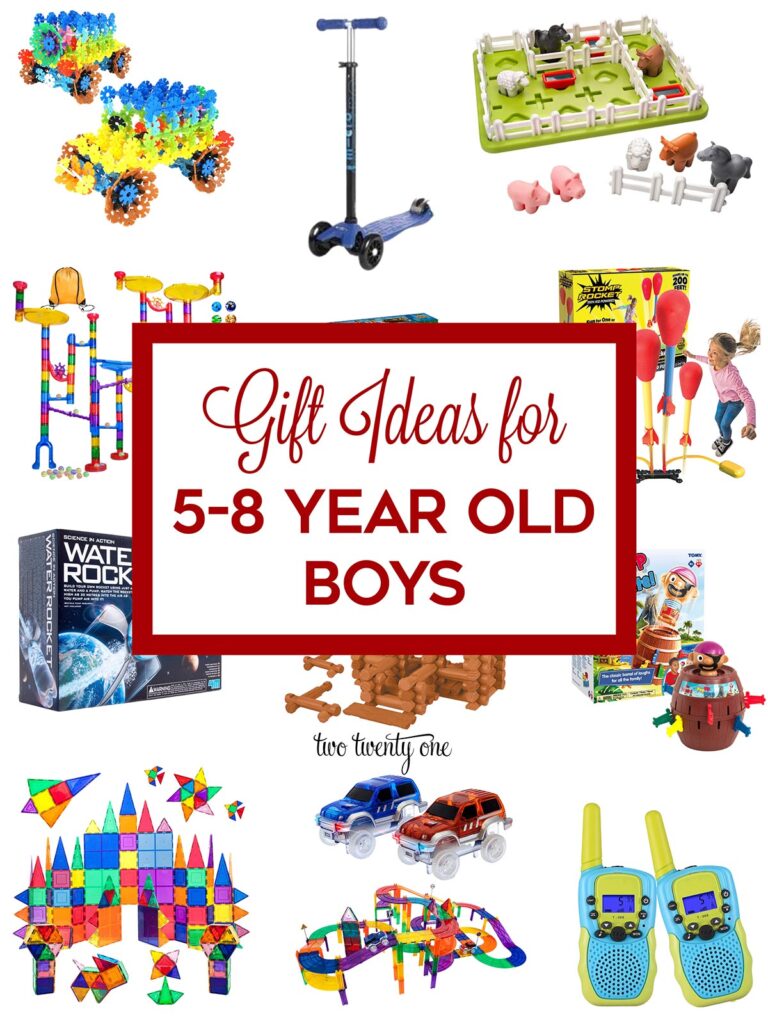 Gift Ideas For Boys Ages 5 6 7 8