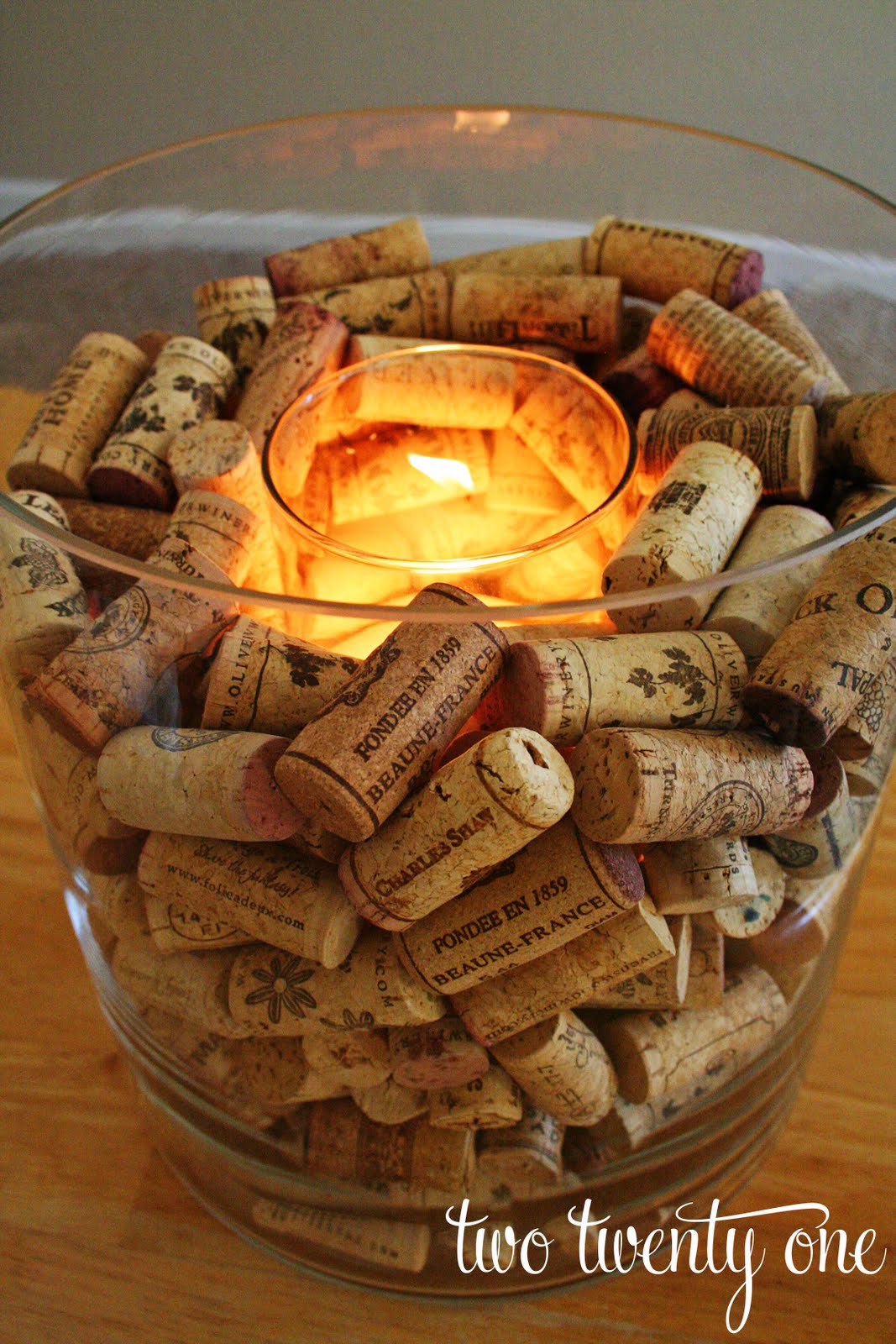 Wine Cork Candle Holder - Two Twenty One